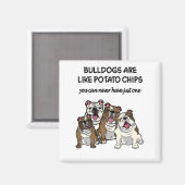 Meerdere EBD Bulldogs Foster Fail Magneet (Voorkant / Achterkant)