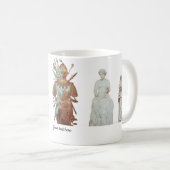 Meerdere fantastische persoonlijkheden koffie mok (Voorkant rechts)