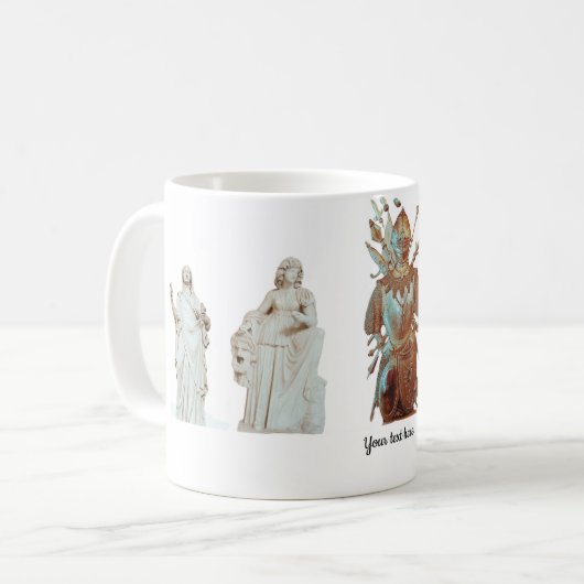 Meerdere fantastische persoonlijkheden koffie mok (Voorkant links)