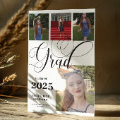 Meerdere foto's Afstudeeraankondiging Kaart