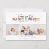 Meerdere foto's: drie kinderen aankondiging (Voorkant)