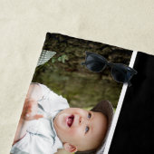 Meerdere foto's familie Aangepaste aandenken Strandlaken (In situ)