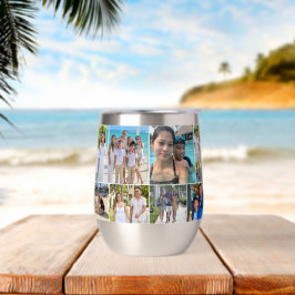 Meerdere foto's Familie Vakantie Fotocollage