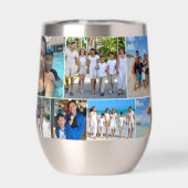 Meerdere foto's Familie Vakantie Fotocollage (Achterkant)