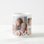 Meerdere foto's van MOM, collage en aangepaste mon Koffiemok (Center)