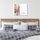 Meerdere foto's voor collage herinneringen Eenvoud Canvas Afdruk (Insitu (Slaapkamer))