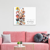 Meerdere foto's voor collage herinneringen Eenvoud Canvas Afdruk (Insitu (Woonkamer))