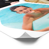 Meerdere foto's voor collage herinneringen Eenvoud Poster (Hoek)