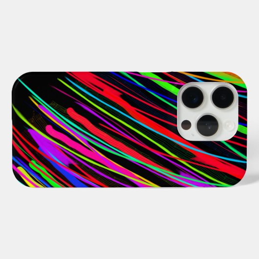 meerdere gestripte stratoskleuren iPhone wallet ca Case-Mate iPhone Case (Achterkant (horizontaal))