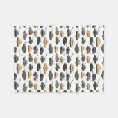 Meerdere gevechtstanks fleece deken (Voorkant (Horizontaal))