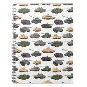 Meerdere gevechtstanks notitieboek (Voorkant)