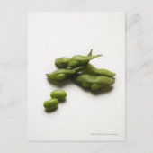 Meerdere groene Edamame bonen met erwtenpeul gebro Briefkaart (Voorkant)