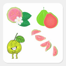 Meerdere Guava Stickers