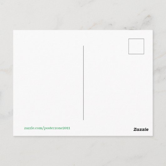 Meerdere harten briefkaart (Achterkant)