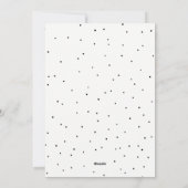 Meerdere kerstbomen Moderne Minimale foto Feestdagenkaart (Achterkant)