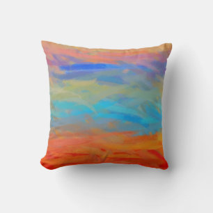 Meerdere kleuren Abstracte Art Painting 5 Kussen