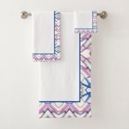 Meerdere kleuren en moderne bad handdoek