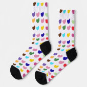 Meerdere kleuren Jelly Beans Sokken (Links)