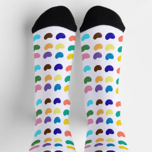 Meerdere kleuren Jelly Beans Sokken
