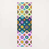 Meerdere kleurige yoga Matt funky boho dubbelzijdi Yogamat (Achterkant)