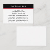 Meerdere Locatie Visitekaartjes Budgetvriendelijk (Voorkant / Achterkant)