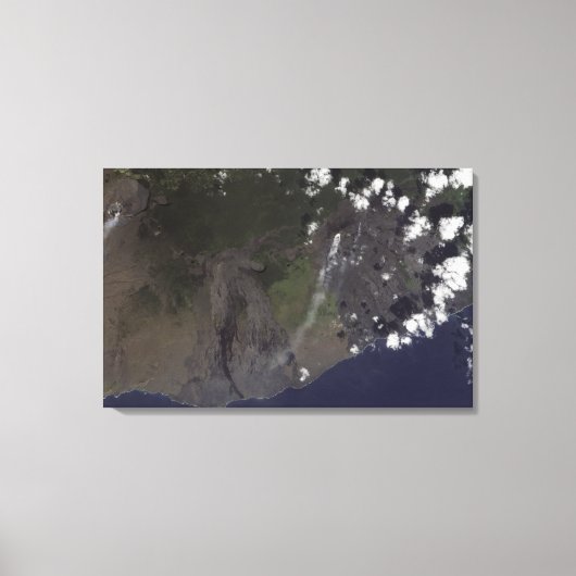 Meerdere loodsen blazen naar het zuidzuidzuidweste canvas afdruk (Voorkant)