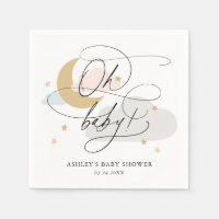Meerdere maan en sterren Manuscript Oh Baby shower