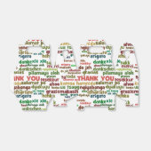 Meerdere manieren om je in veel talen te bedanken bedankdoosjes (Uitgevouwen)