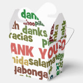 Meerdere manieren om je in veel talen te bedanken bedankdoosjes (Geopend)