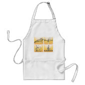 Meerdere Muzieknoten Standaard Schort (Voorkant)