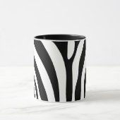 Meerdere objecten met Zebra-patroon Mok (Midden)