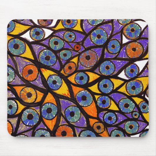 Meerdere ogen muismat (Voorkant)