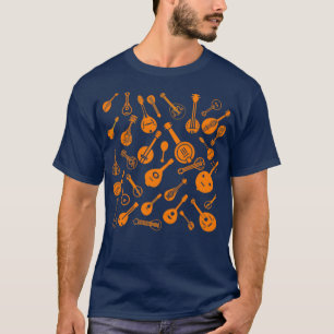 Meerdere Oranje mandolinekleuren T-shirt