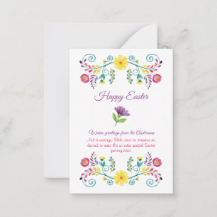 Meerdere paaskaarten 100 FOTO FOLK FLORAL Budget Advieskaart