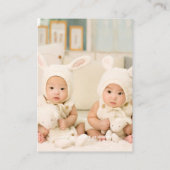 Meerdere Pasen Kaarten 100 FOTO VOLK BLOEMEN Budge (Achterkant)