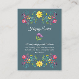 Meerdere Pasen Kaarten 100 FOTO VOLK BLOEMEN Budge