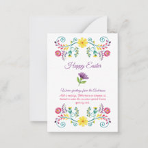 Meerdere Pasen Kaarten 100 FOTO VOLK BLOEMEN Budge