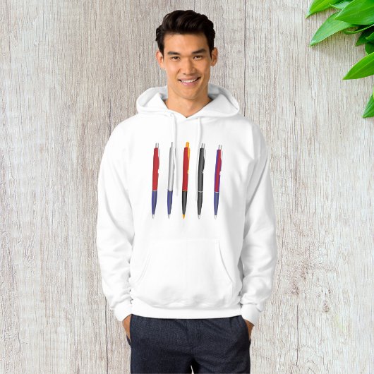 Meerdere pennen hoodie