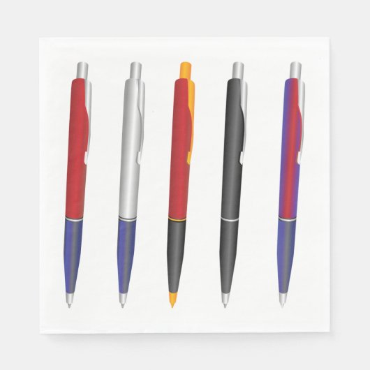 Meerdere pennen servet (Voorkant)