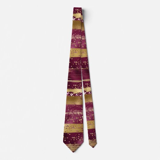 Meerdere penseelstreken en -penseelstreken stropdas (Voorkant)