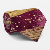 Meerdere penseelstreken en -penseelstreken stropdas (Opgerold)