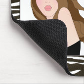 Meerdere persoonlijkheden / onder één tiara staan  muismat (Hoek)