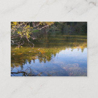 Meerdere reflecties visitekaartje