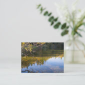 Meerdere reflecties visitekaartje (Staand voorkant)