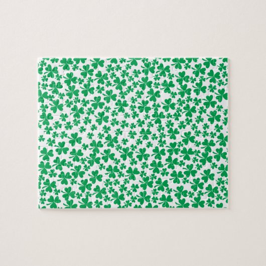 Meerdere Shamrocks Legpuzzel (Horizontaal)