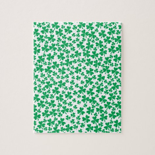 Meerdere Shamrocks Legpuzzel (Verticaal)
