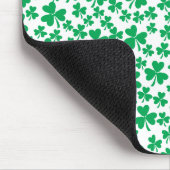 Meerdere Shamrocks Muismat (Hoek)
