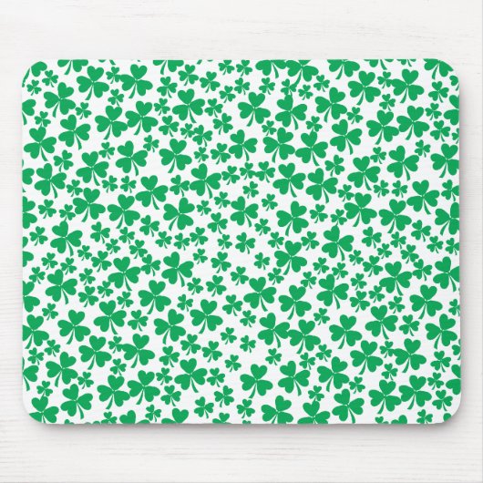Meerdere Shamrocks Muismat (Voorkant)