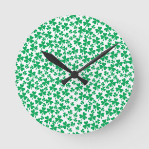 Meerdere Shamrocks Ronde Klok