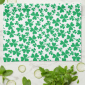 Meerdere Shamrocks Theedoek (Gevouwen)